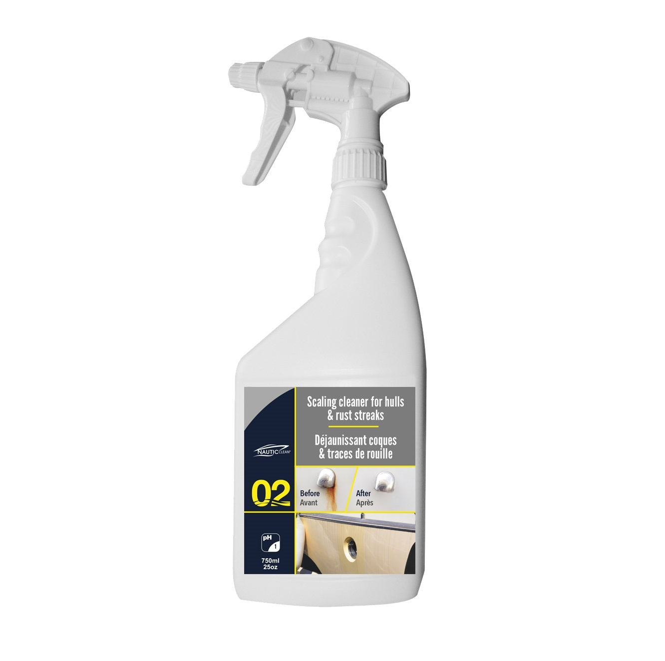Properties of  Scaling cleaner for hulls №02