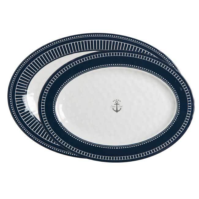 MELAMINE SERVING DISH SET SAILOR SOUL
