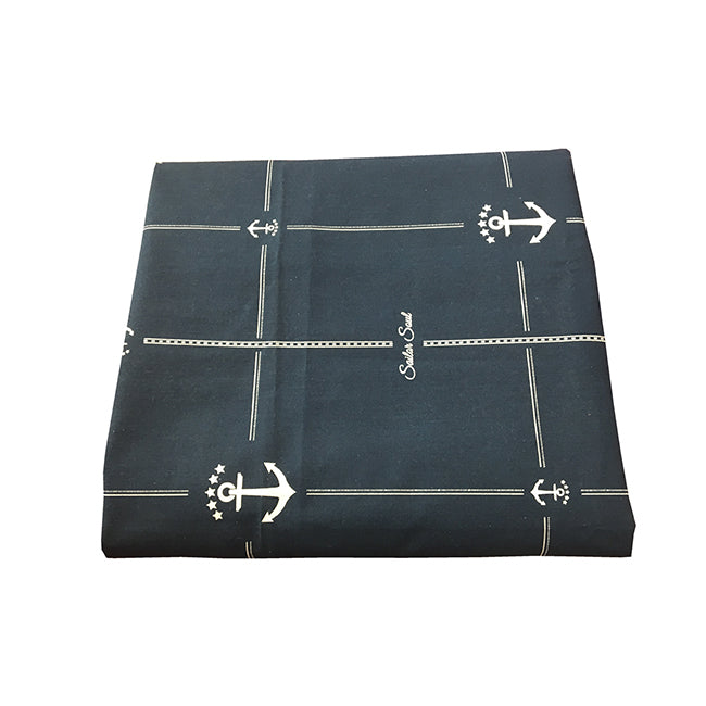 PLASTIFIED TABLECLOTH 115X100CM SAILOR SOUL