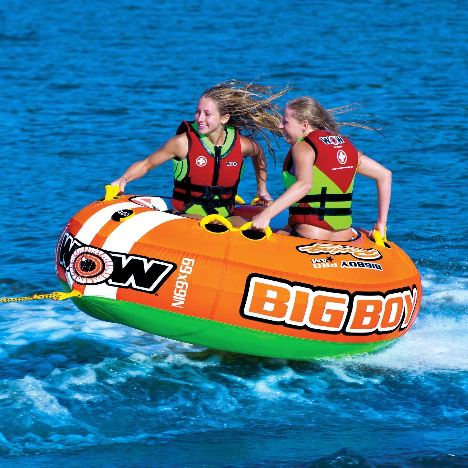 Towable ski tube 