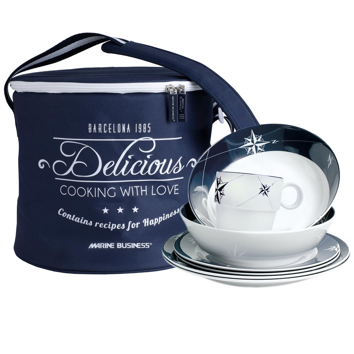 Melamine tableware pack Northwind, 4 People