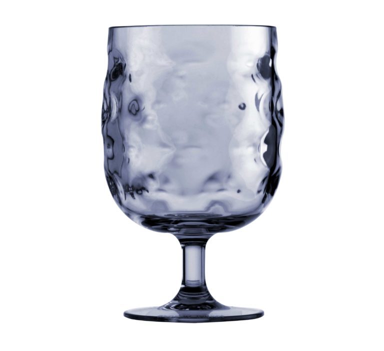 WINE GLASS, MOON – BLUE 6 UN