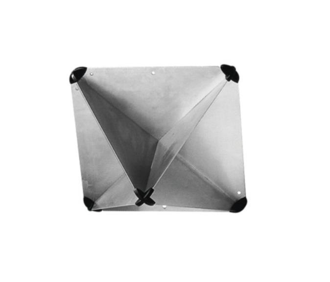 Octahedral type radar reflactors