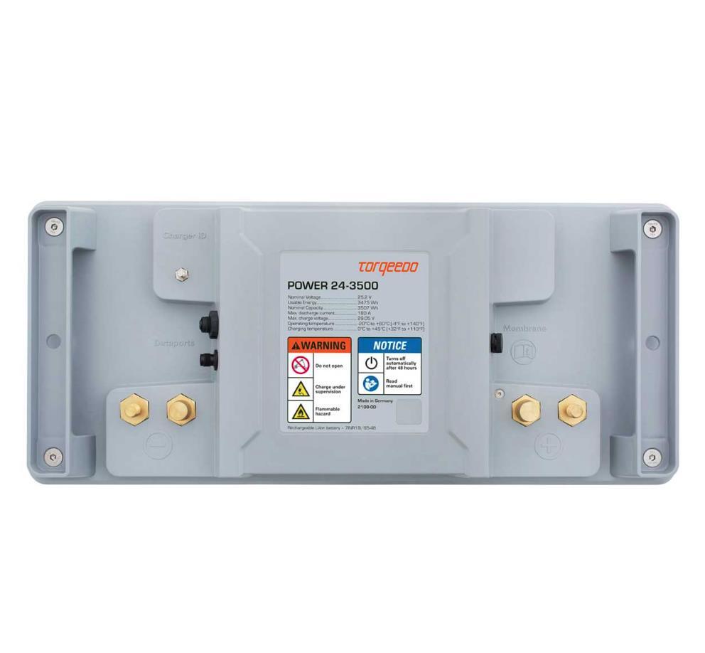 Power 24-3500 lithium battery for Torqeedo motors