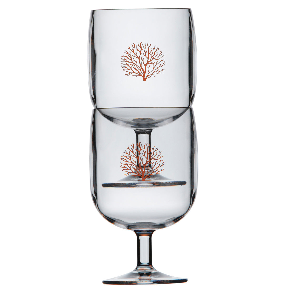 Stackable cup mare coral – ecozen, set 6 u. Marine Business