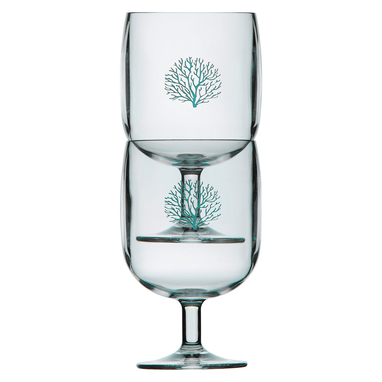 Stackable cup mare acqua – ecozen, set 6 u. Marine Business