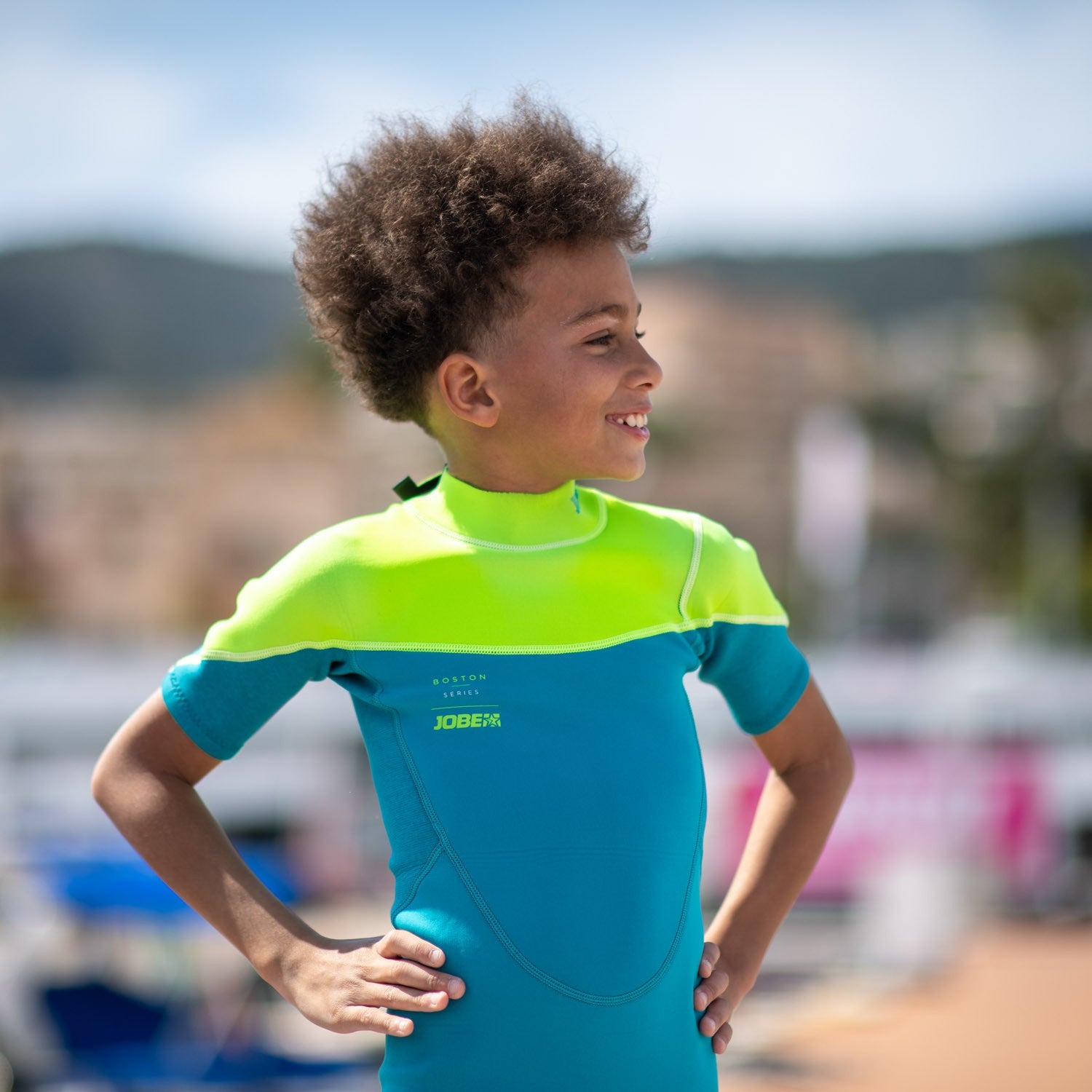 Jobe Boston 2mm Shorty Wetsuit Kids Teal