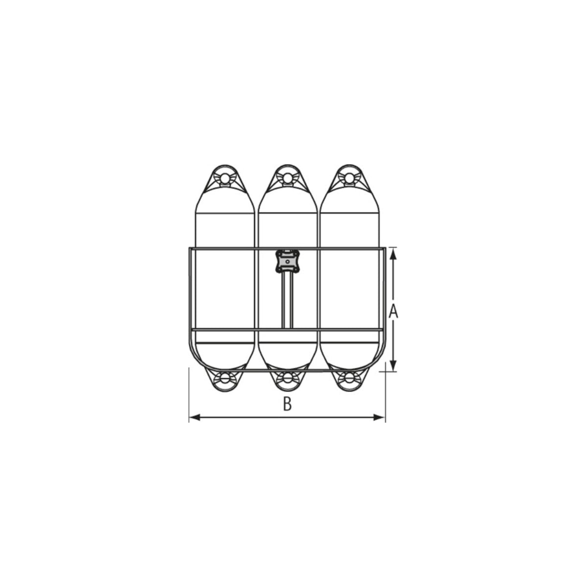 3-fender basket