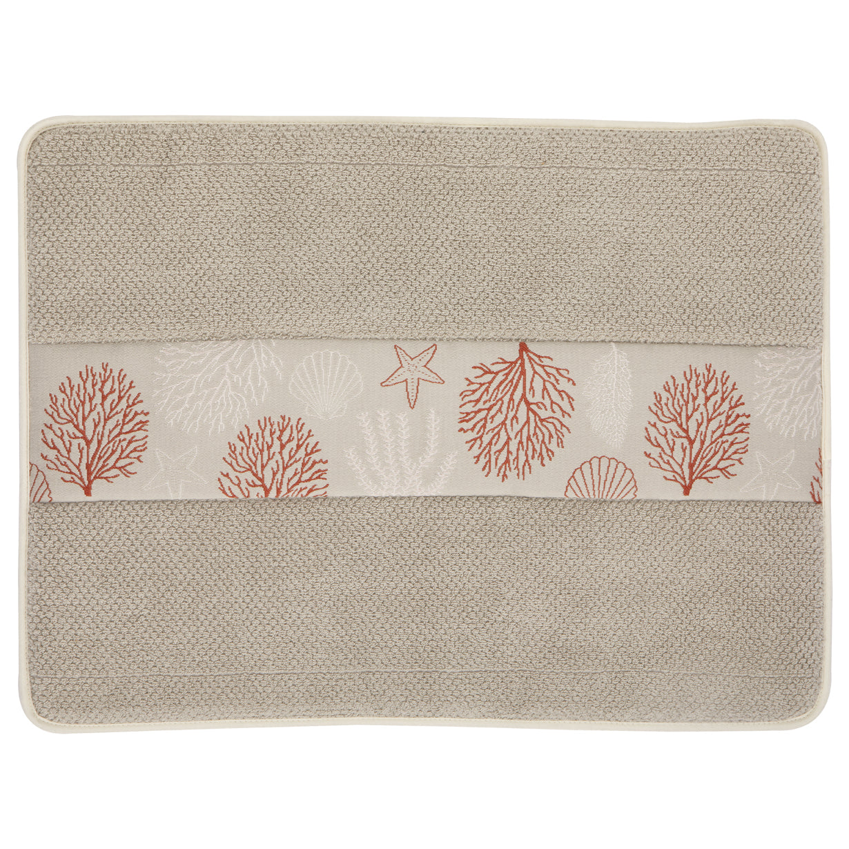 Non-slip mat Ibiza, beige  60x45cm