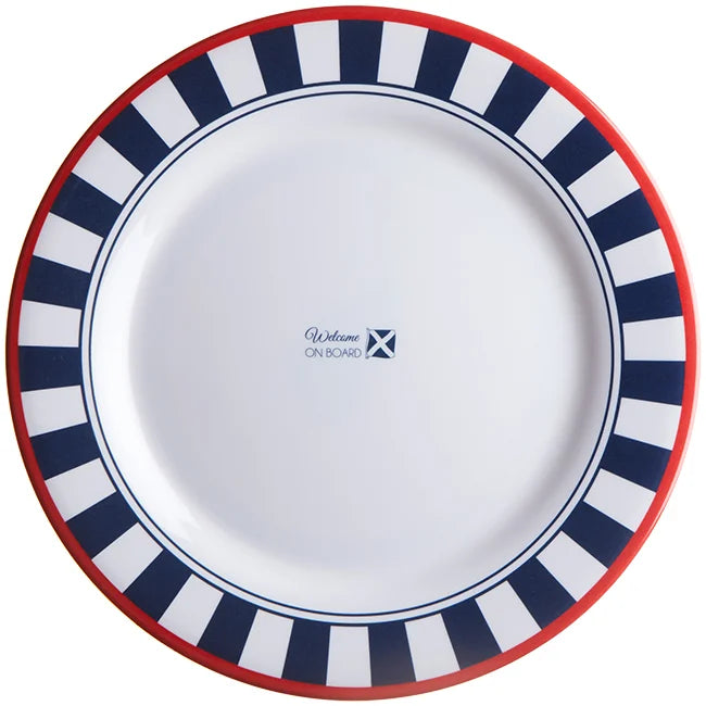 Non-slip Melamine Dinner Plate – Venezia, 6 Pcs