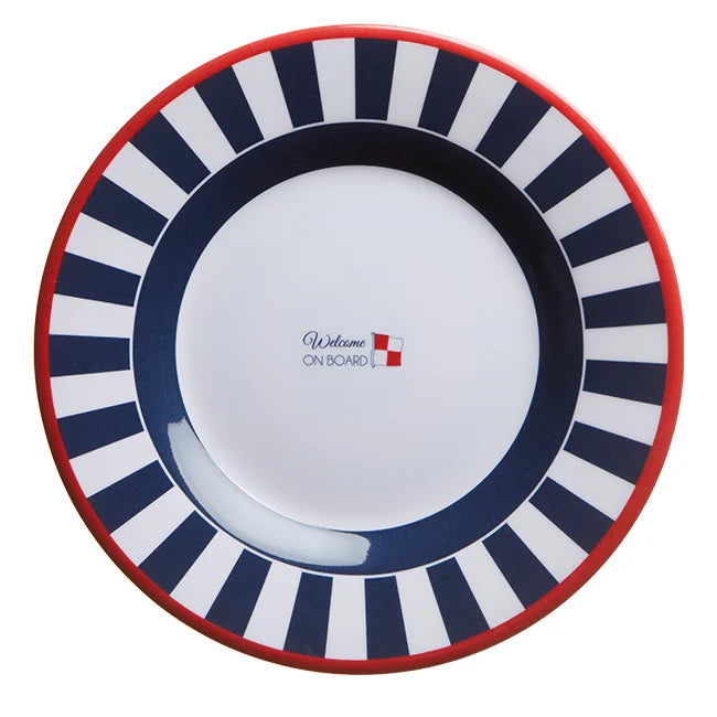Non-slip Melamine Dessert Plate – Venezia, 6 Pcs