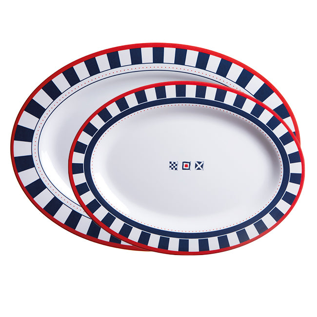 Melamine Serving Dish Set – Venezia, Set 2 Pcs