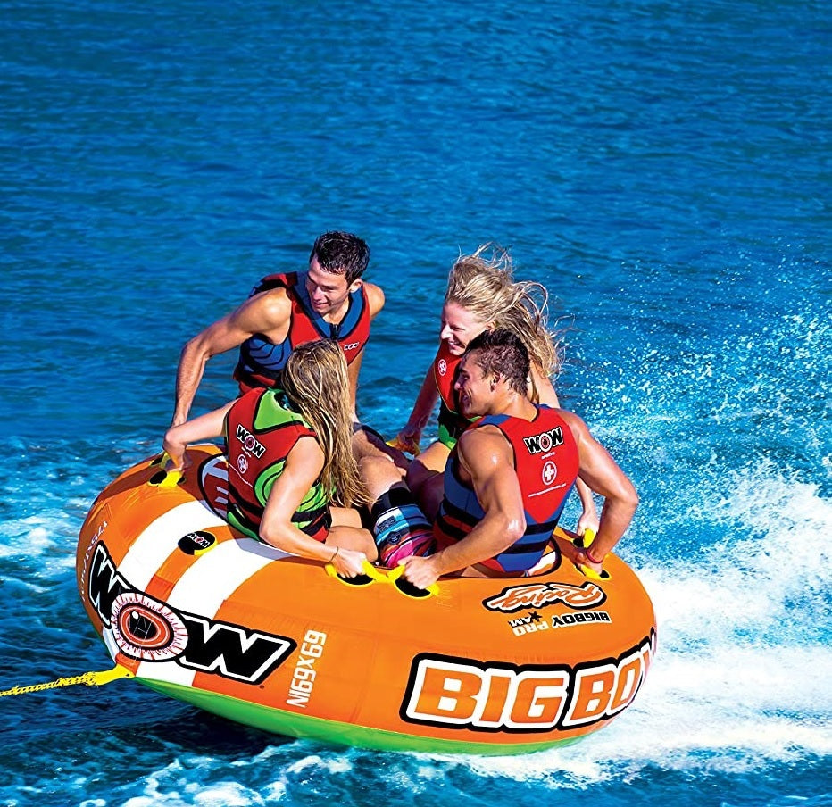 Towable ski tube 