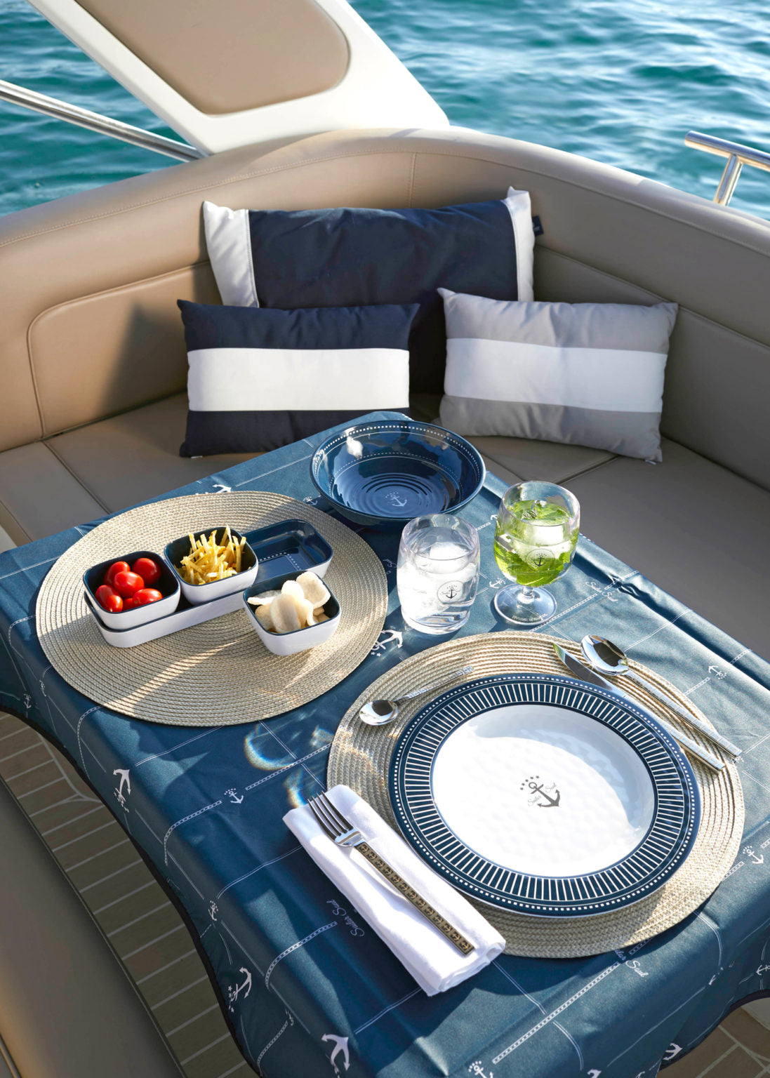 Resinated Tablecloth 200x140cm Sailor Soul