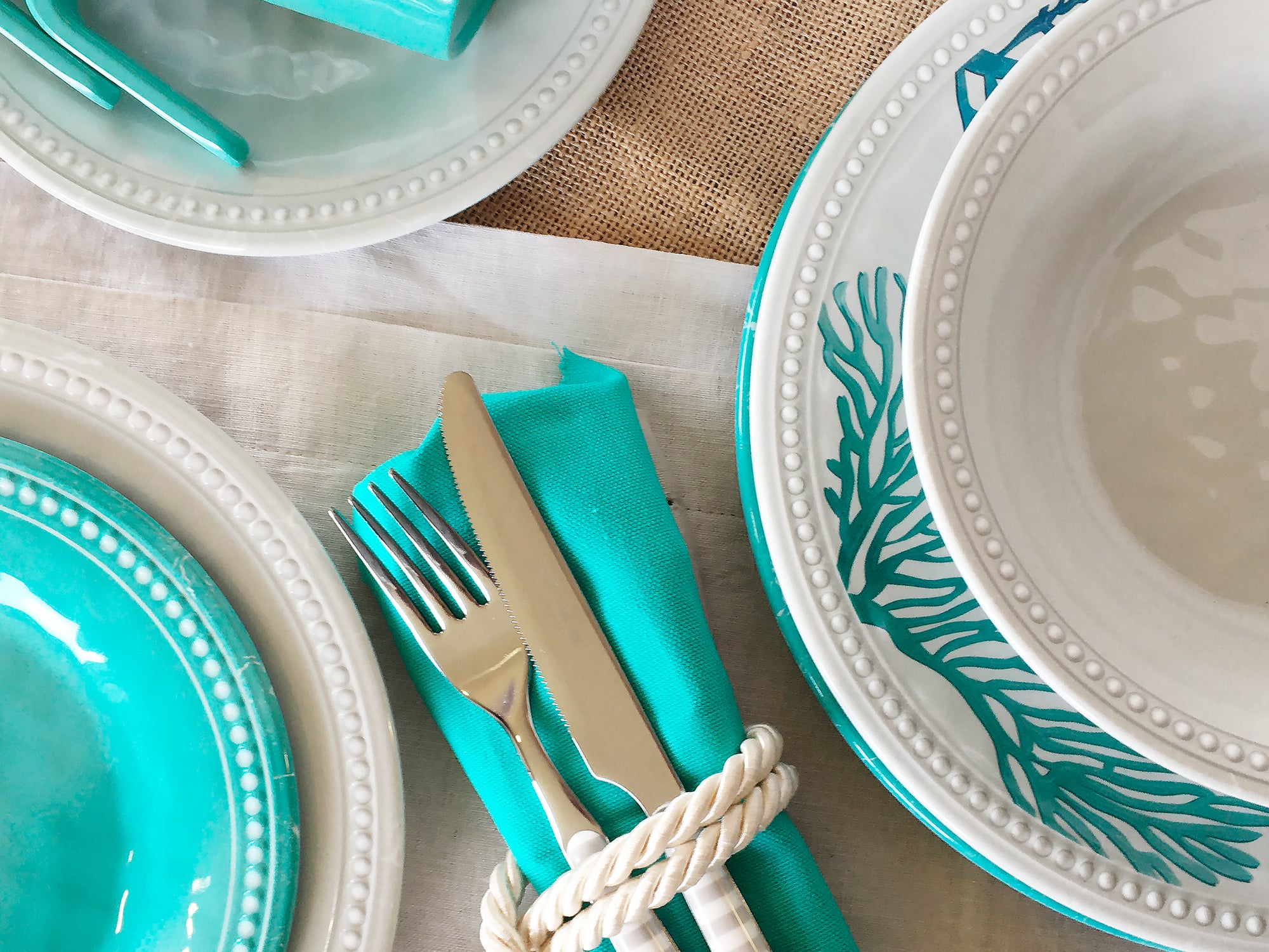 Melamine Dinner Plate, Harmony – Pearl, 6 Pcs