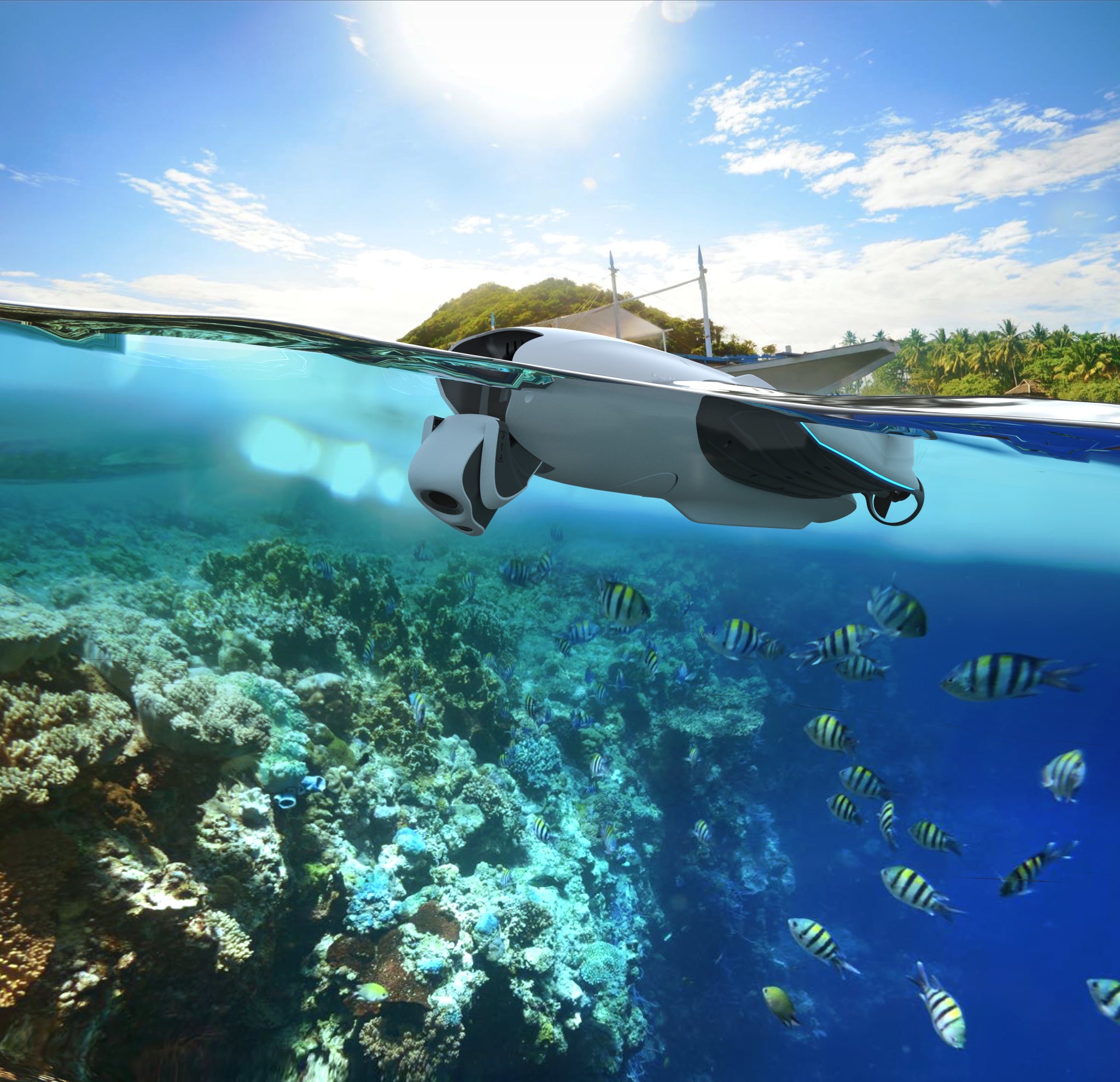 Power Dolphin Water Drone
