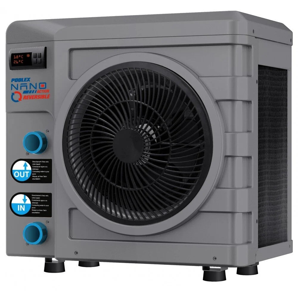 POOLEX Nano Action 3 Reversible Pool Heat Pump, 21 m³