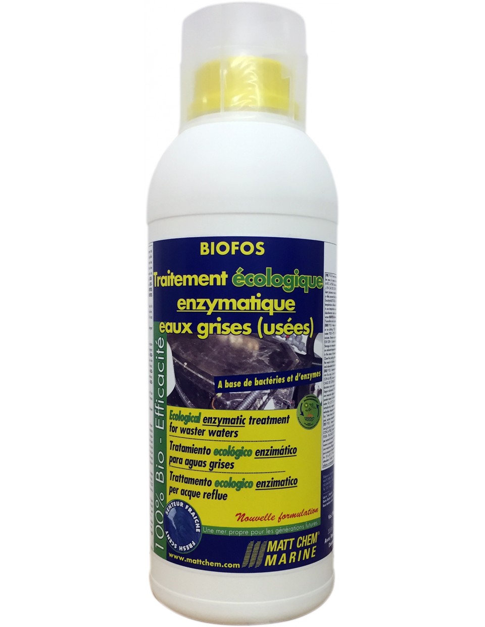 Ecological enzymatic treatment for wastewaters Biofos