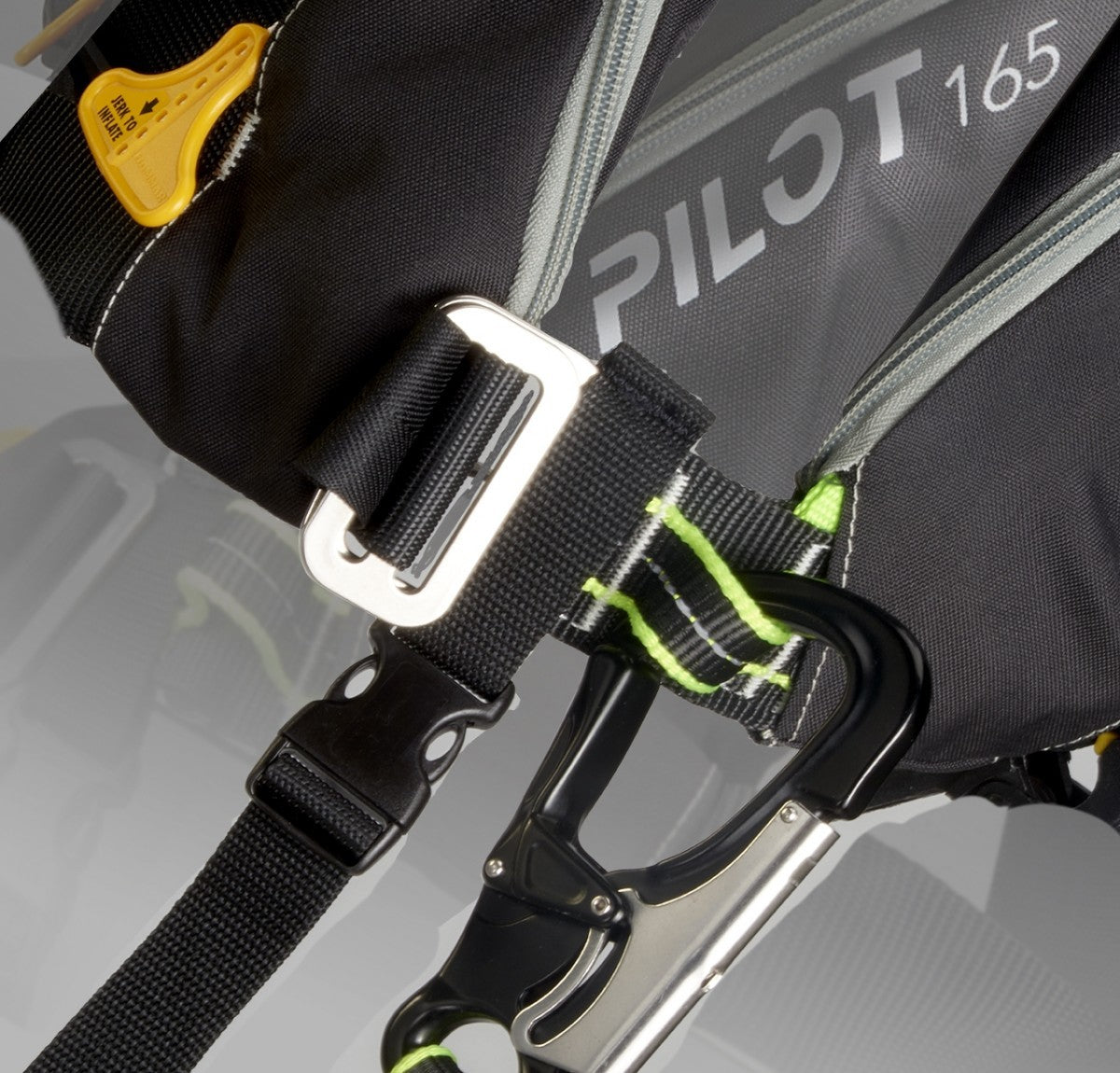 New Pilot 165 inflatable lifejacket with harness