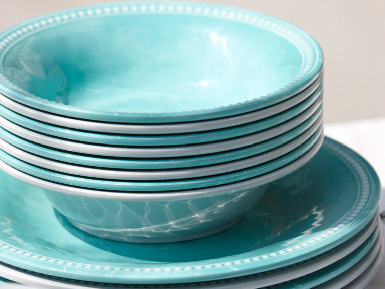 MELAMINE DEEP PLATE HARMONY – ACQUA 6 UN