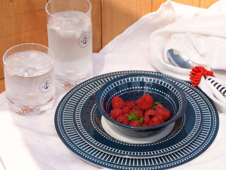 MELAMINE DINNER PLATE SAILOR SOUL 6 UN